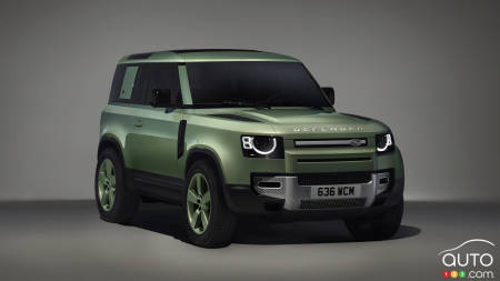 Une édition verte du Defender pour célébrer le 75e anniversaire de Land Rover